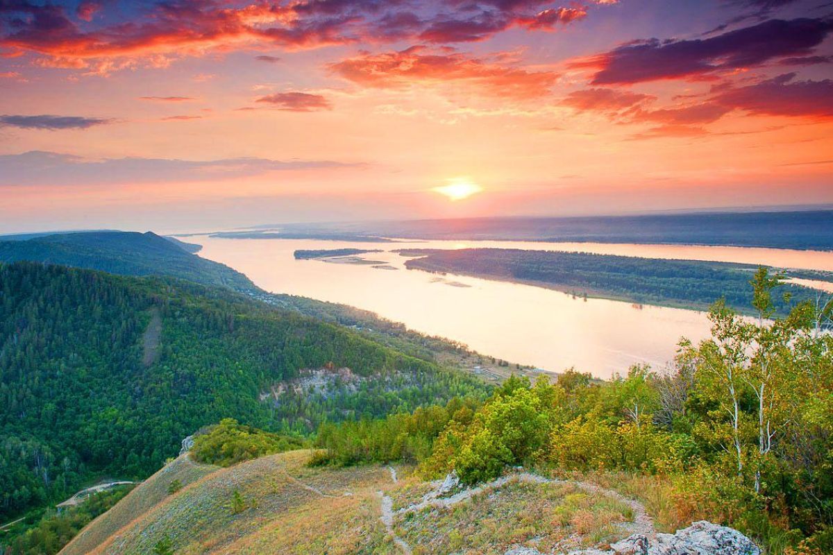 Самарская Лука: Стрельная + Ширяево (с мая по октябрь).